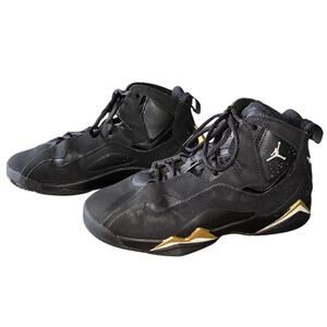 Nike Youth Air Jordan True Flight Black Sneakers Boys 7